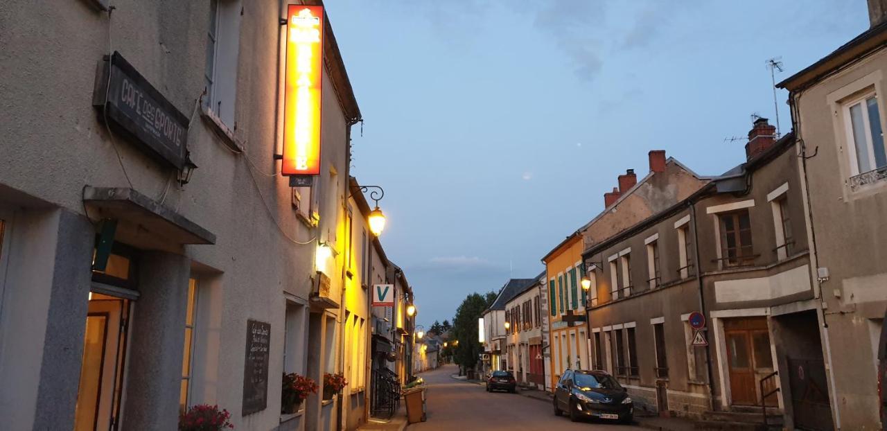 Hotel Relax Au Coeur Du Morvan Ouroux-en-Morvan Exterior foto